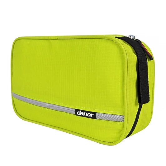 Grande Trousse de Toilette à Suspendre Nylon Noir avec Crochet